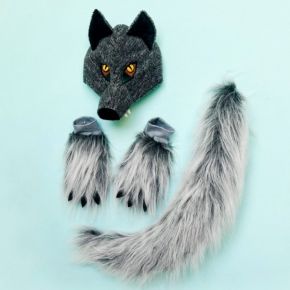 vilks maskas bērniem